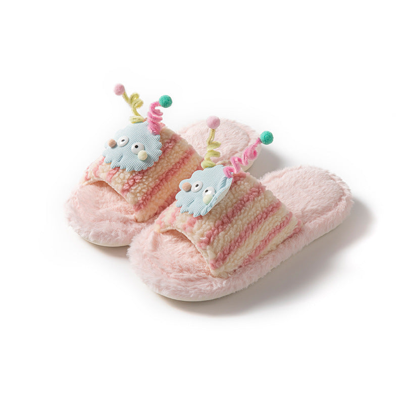 Wholesale Colors home indoor plush slippers for women