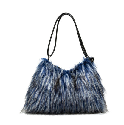 Fluffy Plush Tote Bag