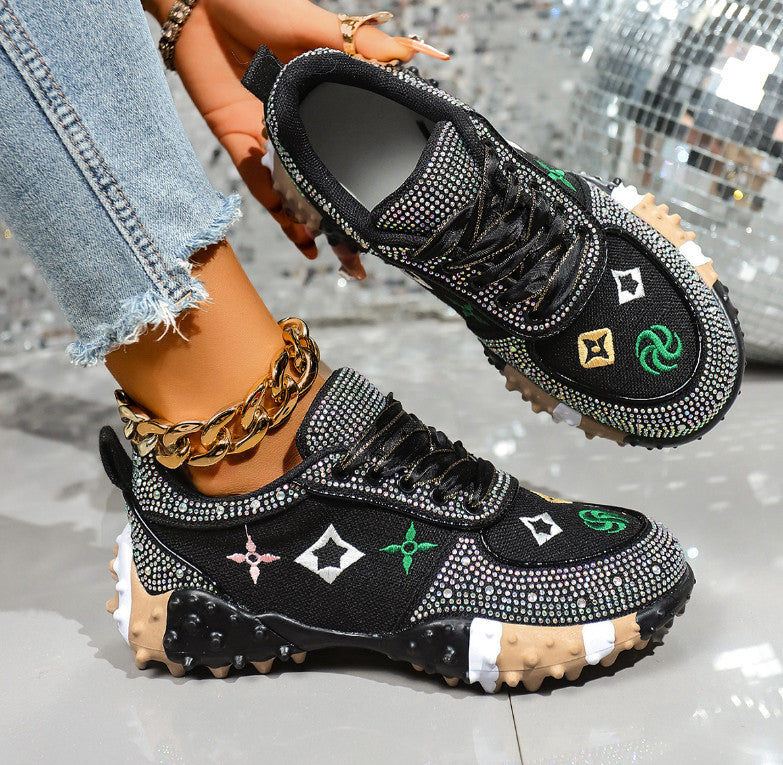 Women's Leather Casual Shoes Platform Sneakers Comfortable Skateboarding Shoes Fashionable Breathable Non slip Running Shoes Luxury Designers Shoes