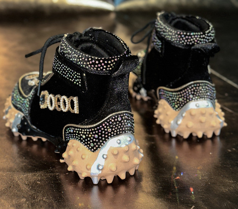 Women's Fashion Shoes Luxury Rhinestones Sneakers Diamonds Embellished Thick Bottom Non Slip Running Shoes Winter Warm Shoes Designer Casual