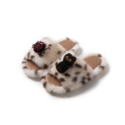 Wholesale Saints' Day Halloween Funny Cartoon Plush Slippers