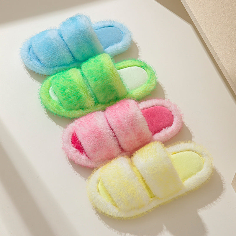 Wholesale fluffy slippers for women