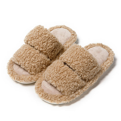 indoor fluffy slippers