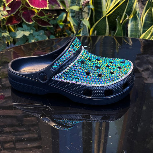 Wholesale Customization Handmade Bling Rhinestone Star Clogs