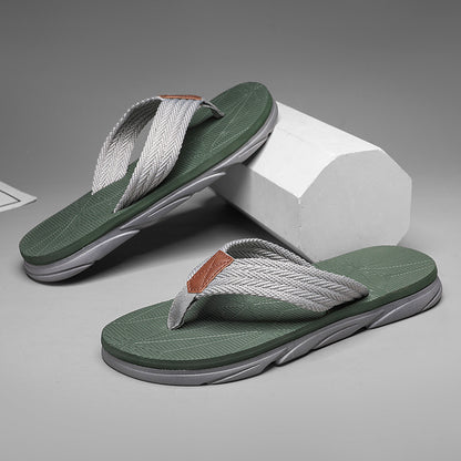 Men's anti-skid flip-flop slippers