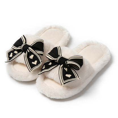 Wholesale Home plush slippers fluffy slippers women
