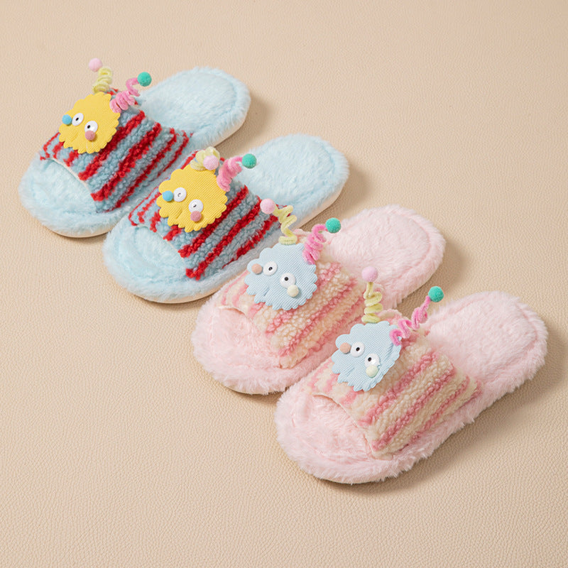 Wholesale Colors home indoor  plush slippers for women