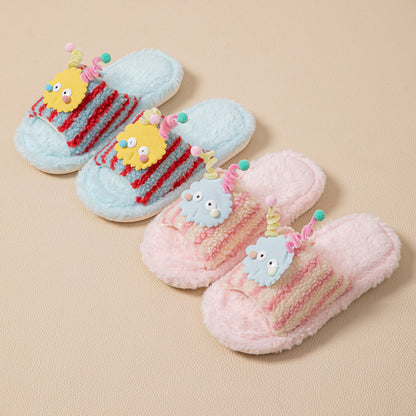 Wholesale Colors home indoor  plush slippers for women