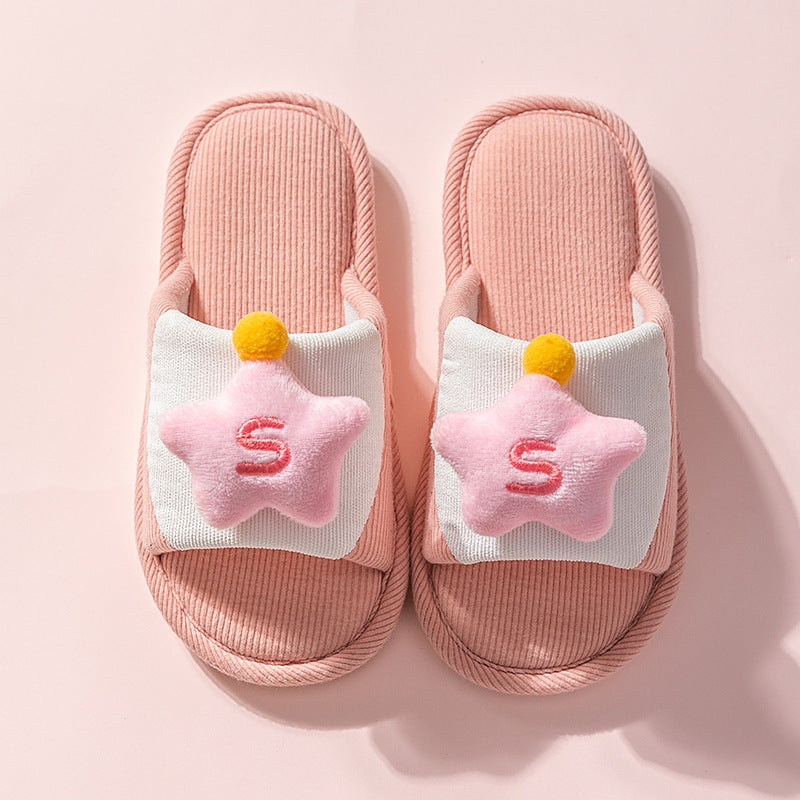 Wholesale Children's linen slippers