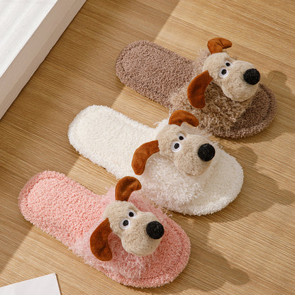 Wholesale Open-toed cotton slippers