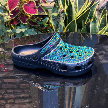 Wholesale Customization Handmade Bling Rhinestone Star Clogs