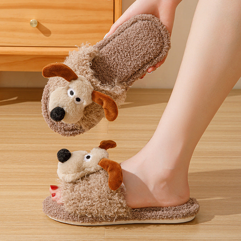 Wholesale Open-toed cotton slippers