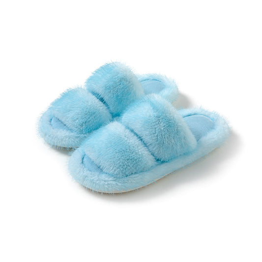 fluffy slippers for women