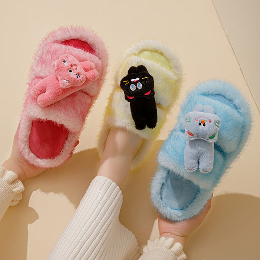 Colorful  slippers home  for women