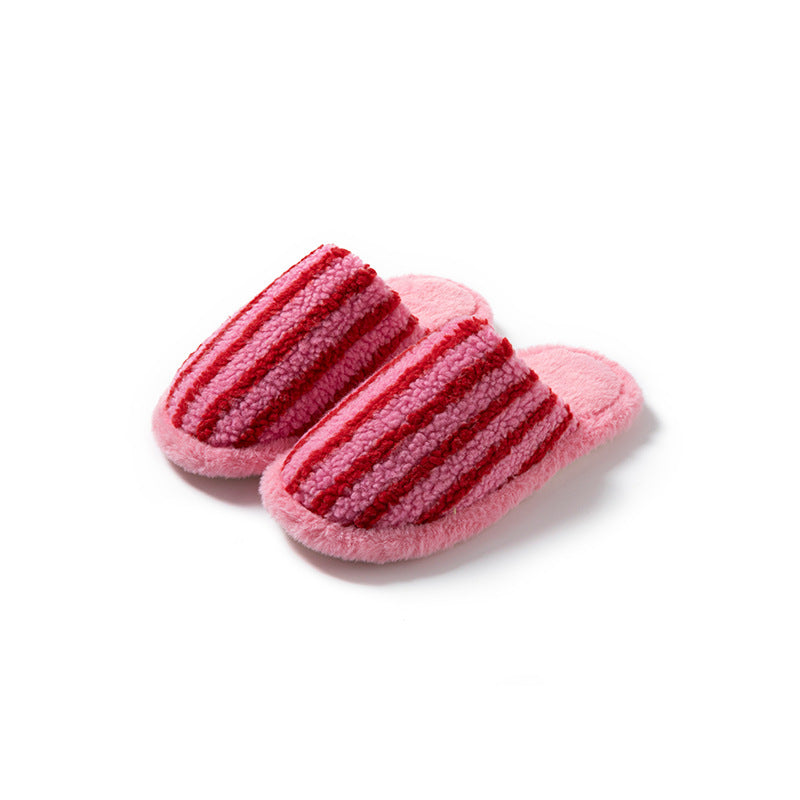 fluffy home plush slippers