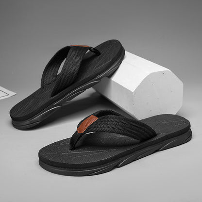 Men's anti-skid flip-flop slippers