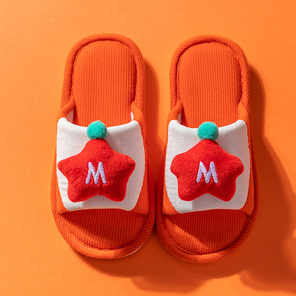 Wholesale Children's linen slippers