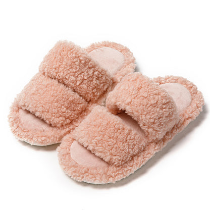 indoor fluffy slippers