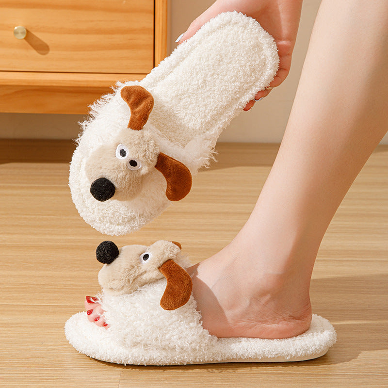 Wholesale Open-toed cotton slippers