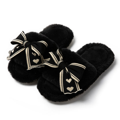 Wholesale Home plush slippers fluffy slippers women