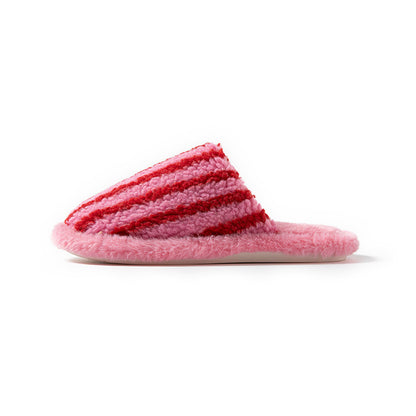 fluffy home plush slippers