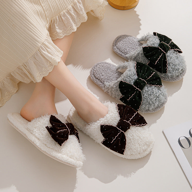 Wholesale Plush home slippers for women's