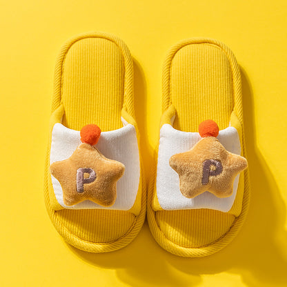 Wholesale Children's linen slippers