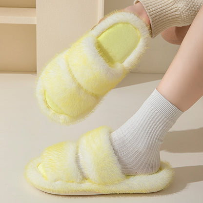Wholesale fluffy slippers for women