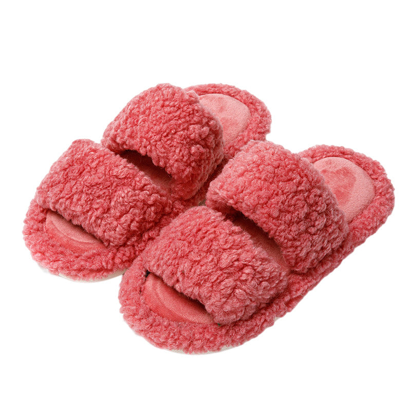 indoor fluffy slippers