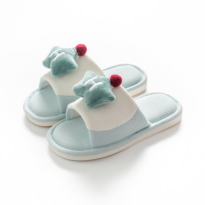 Wholesale Children's linen slippers