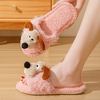 Wholesale Open-toed cotton slippers