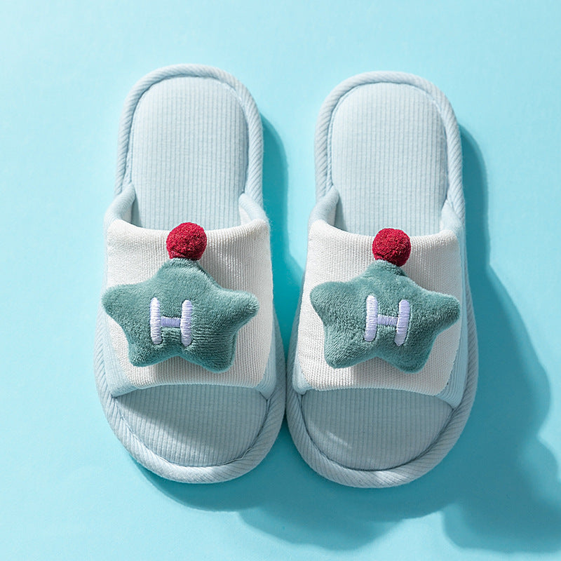 Wholesale Children's linen slippers