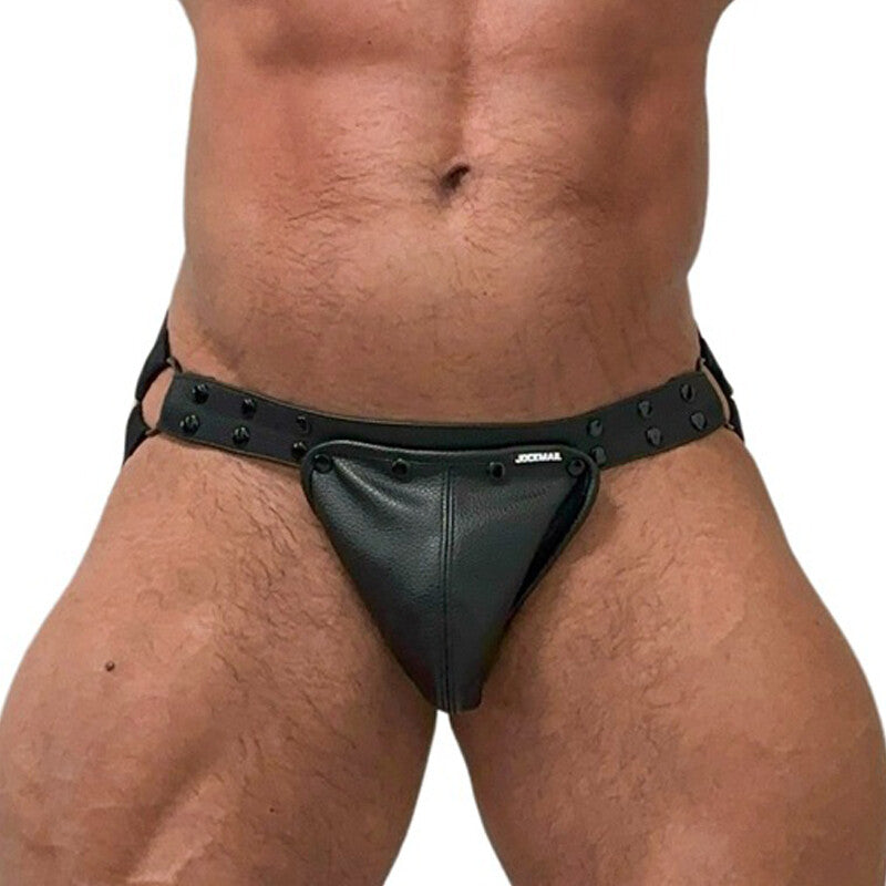 Wholesale Sexy Men's Nylon Jockstrap Lingerie Underwear Thongs with Removable Big Pouch